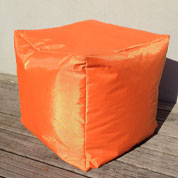 CUBE Footstool - Orange - Sunvibes